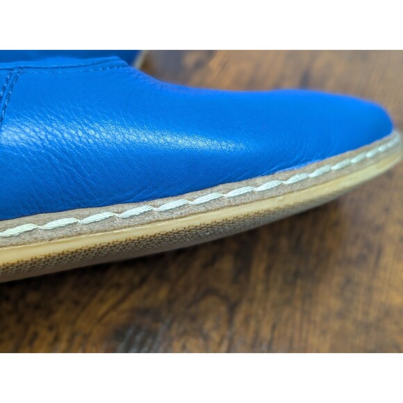 Charix Slip-On Cobalt Blue Leather Shoes Womens US 11/Eu 42 Travel Work Casual - Picture 11 of 11